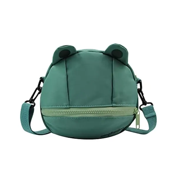 
                            RARITYUS Cute Frog Crossbody Shoulder Bag Coin Purse Plush Mini Cartoon Satchel Handbags for Kids Girls Boys Women
                        