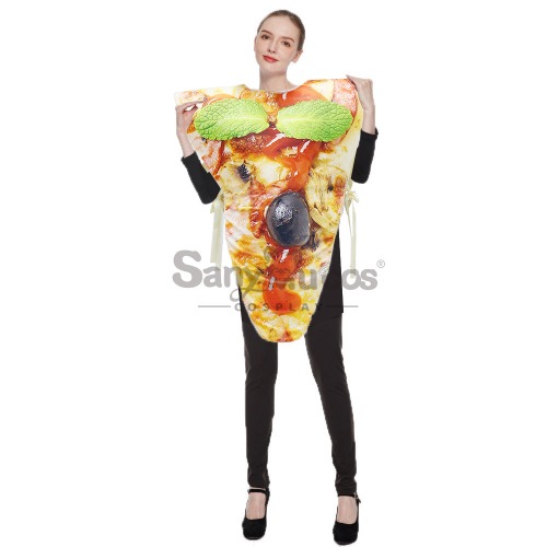 【In Stock】Halloween Cosplay French Toast/Pizza Cosplay Costume - Pizza