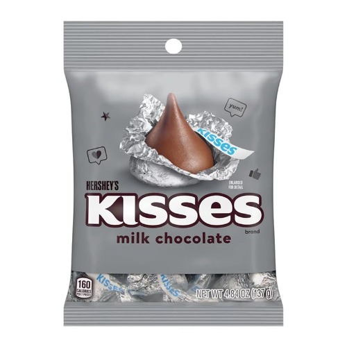 Hershey's Kisses Milk Chocolate Bag