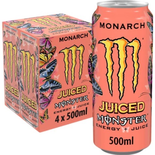 Monster Monarch 4 x 500ml