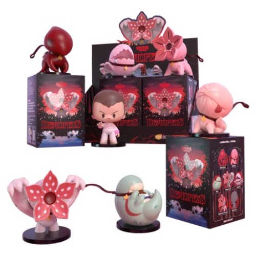 Mighty Jaxx Stranger Things: DemoPets Series 1 | Funboxx Blind Box Toy Pack Collectible Figurines