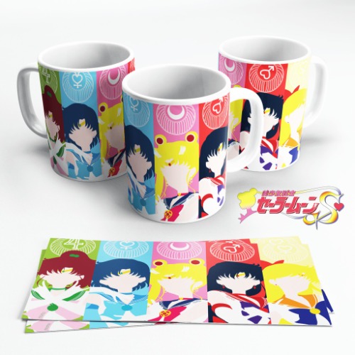 Caneca Sailor Moon - Porcelana