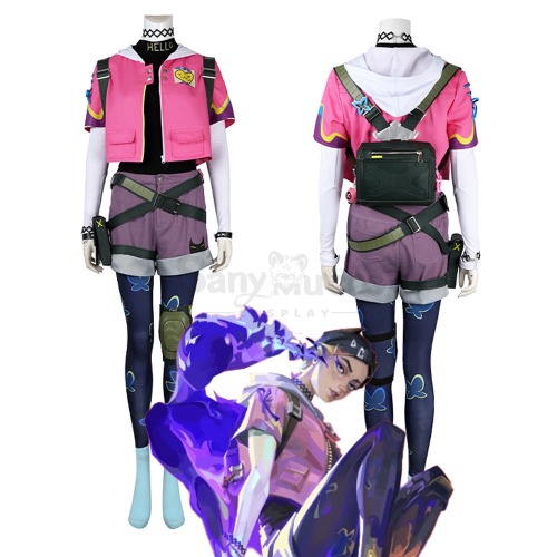 Game Valorant Cosplay Clove Cosplay Costume Plus Size - S