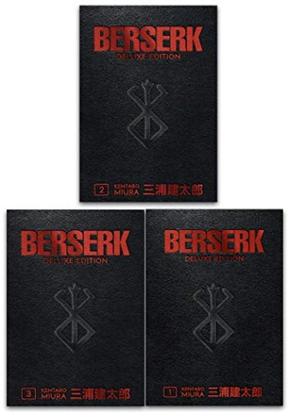Berserk Deluxe Edition Series 3 Books Collection Set (Berserk Deluxe Volume 1, Berserk Deluxe Volume 2, Berserk Deluxe Volume 3)