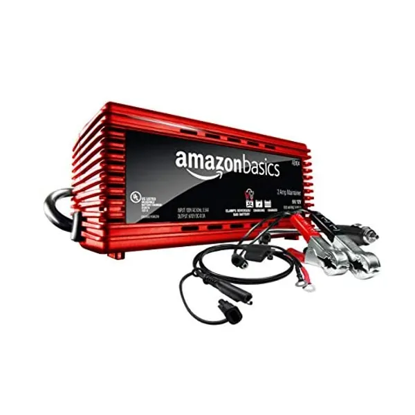 Amazon Basics Battery Charger 12 Volt 2A
