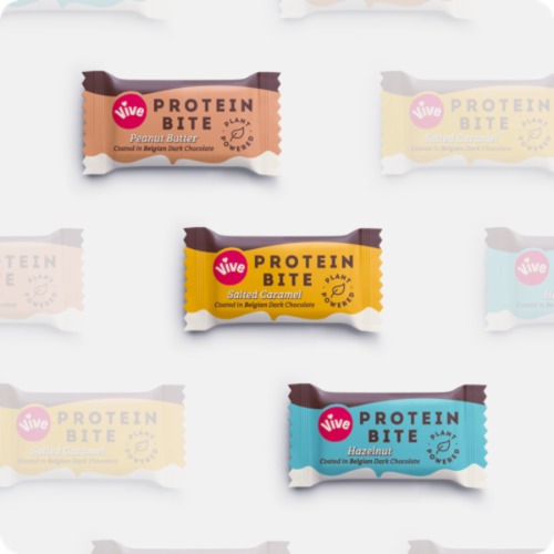 Dark Chocolate Protein Bites 100 for 50 - Salted Caramel / x100 Bites