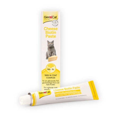 GimCat Cheese Biotin Pasta - Healthy cat snack