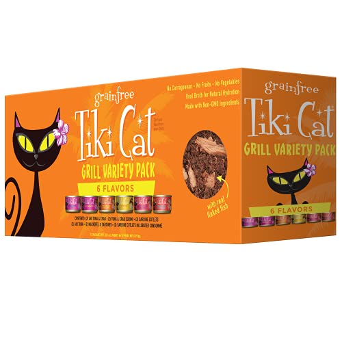 Tiki Cat Grill Variety Pack of Wet Food