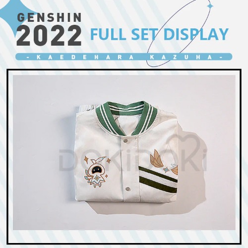 【Coat Ready For Ship】DokiDoki-SR Game Genshin Impact Venti Cosplay Costume JK Coat Doujin Casual Wear | Coat Only-L