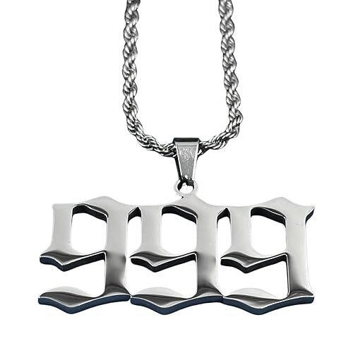 PiecesBeach Custom Stainless Steel Necklace, Hiphop Punk Rock Pendant Titanium Jewelry, Gift Choice