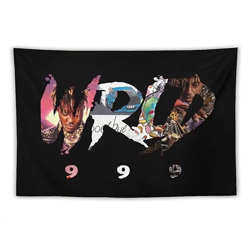 IXITAB Rapper Singer Tapestry for College Dorm, Juice Bedroom And Living Room Home Decor 40"x60", Meme Funny Wall Tapestries - 40*60inches - B