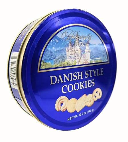 Danish Butter Cookies in Metal - 12 oz