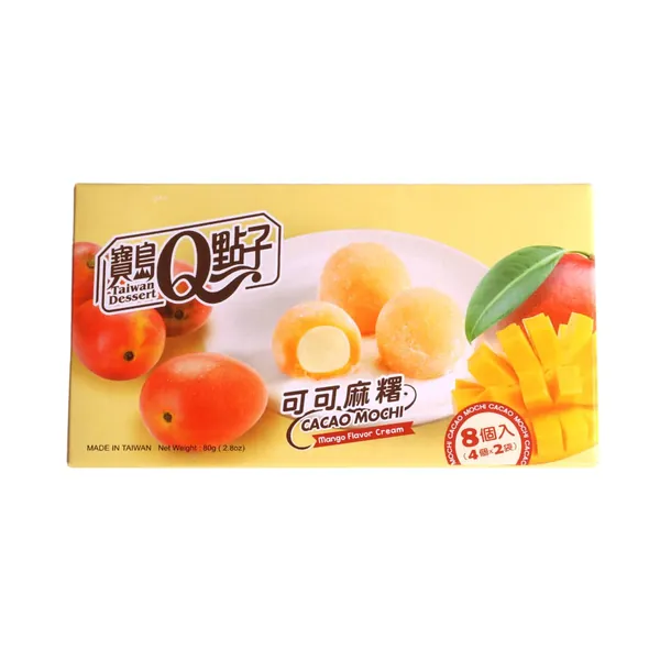 Mochis Beurre de Cacao-Mangue - Taiwan Desset 80g (8 pièces)