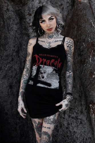 Dracula (Lucy) Lace Strap Dress | XXL