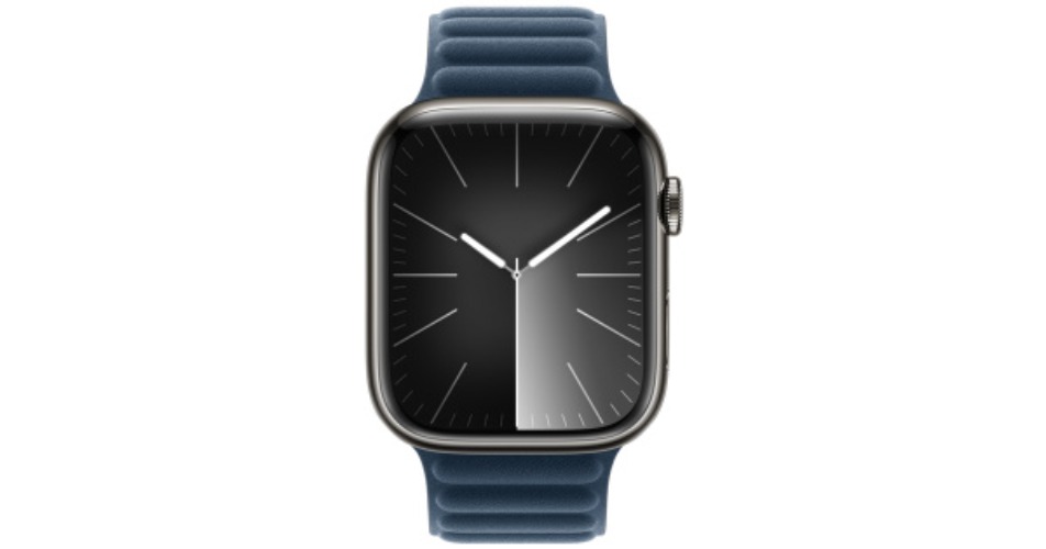 Apple Watch SE GPS + Cellular, 40mm Midnight Aluminum Case with Graphite Milanese Loop