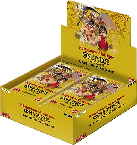 Bandai | One Piece Card Game: Kingdoms of Intrigue - Booster Display (OP-04) | Trading Card Game | Ages 6+ | 2 Players | 20-30 Minutes Playing Time