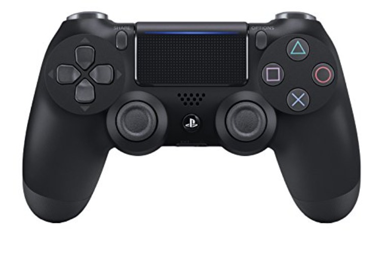Sony PlayStation DualShock 4 Wireless Controller - Black - PlayStation 4 - Black
