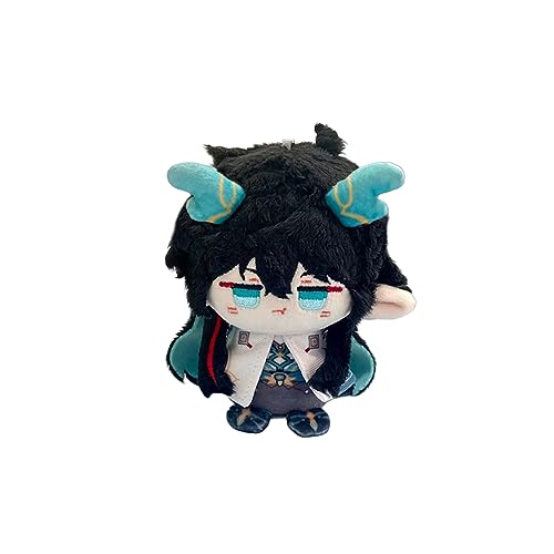 CALEMBOU Anime Plush Keychain, 4" Cute Chibi Plush Figure Key chain Pendant for Backpack, Kafka Herta Plush for HSR Fans - Imbibitor Lunae