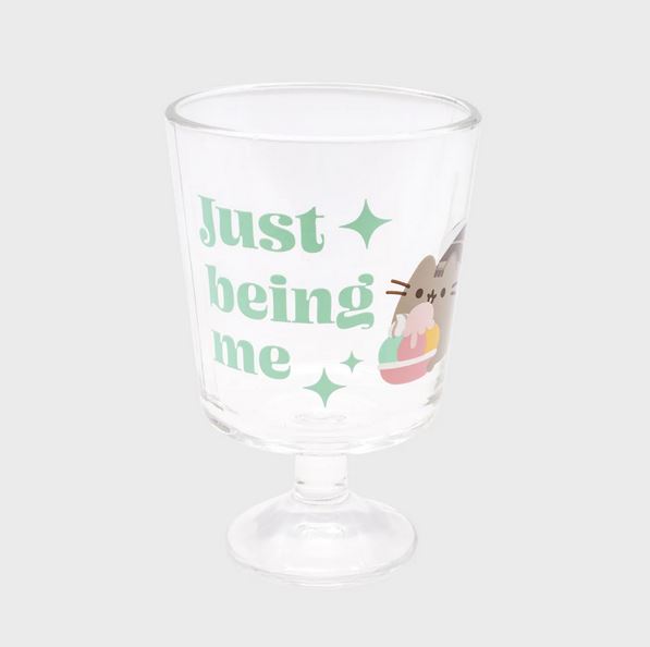 Pusheen Ice Cream Sunday Glass Cup