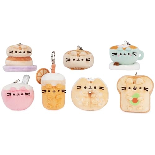 GUND Pusheen Breakfast Surprise Plush Series #19 Mystery Unboxing, Multicolor, 3” (Unbox 1 of 8 Mystery Styles)
