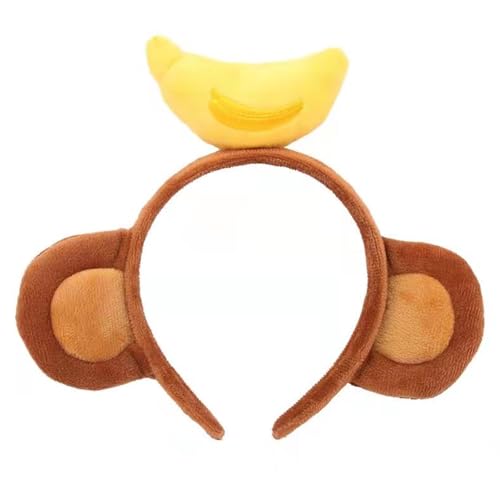 ZSPERKLA Monkey Ears Headband Halloween Costume Accessory