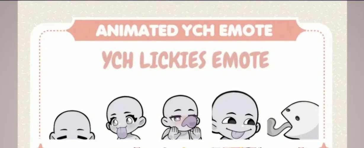 Animated Licking Emotes