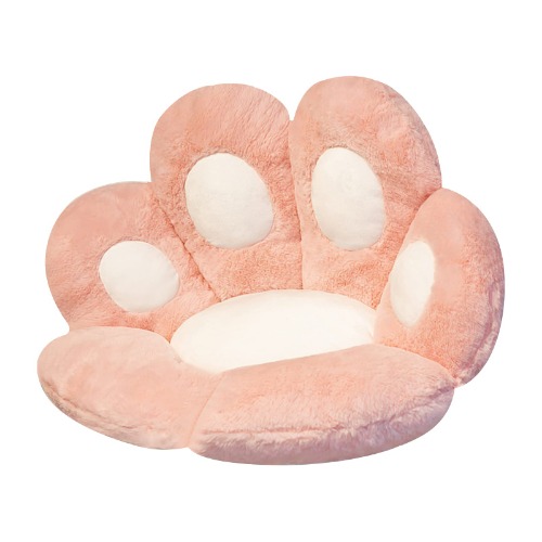 Cat Paw Cushion, Pink