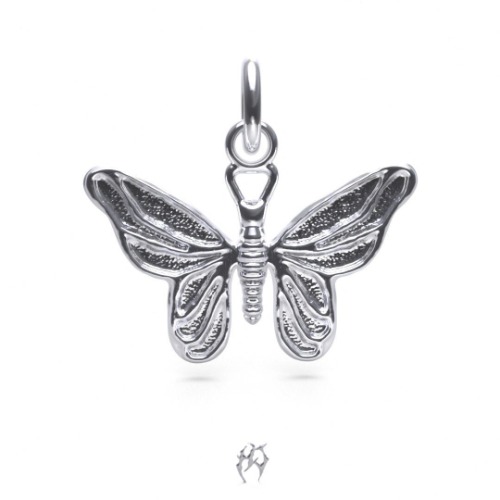 BUTTERFLY PENDANT | SOLID STAINLESS STEEL