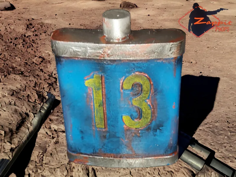 Trusty Vault 13 Canteen prop, custom numbers are available!  Belt not included!