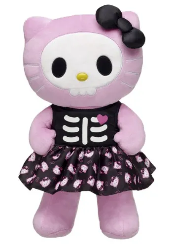 Sanrio® Skeleton Hello Kitty® Plush Halloween Gift Set