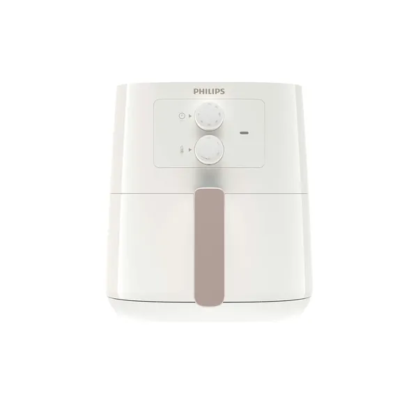 Philips Airfryer Essential with Rapid Air Technology for Fry/Bake/Grill/Roast/Reheat, 0.8kg/4.1L Capacity, White and Rose Gold, HD9200/21