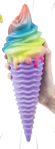 Galaxy Torch Ice Cream Jumbo Squishy