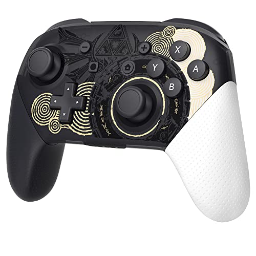 Switch Controller for Nintendo Switch, Wireless Switch Pro Controllers Compatible with Switch, Remote Joystick Gamepad Support Vibration/Screenshot/Wake Up - White