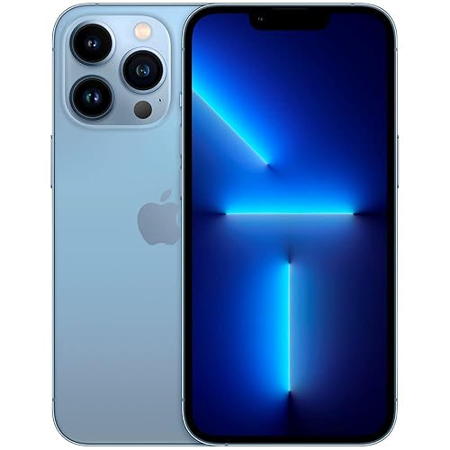 Apple iPhone 13 Pro, 128GB, Sierra Blue - AT&T (Renewed) - AT&T - Sierra Blue - 128GB