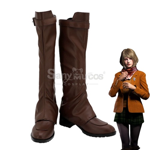 Game Resident Evil 4 Remake Cosplay Ashley Graham Cosplay Shoes - 45