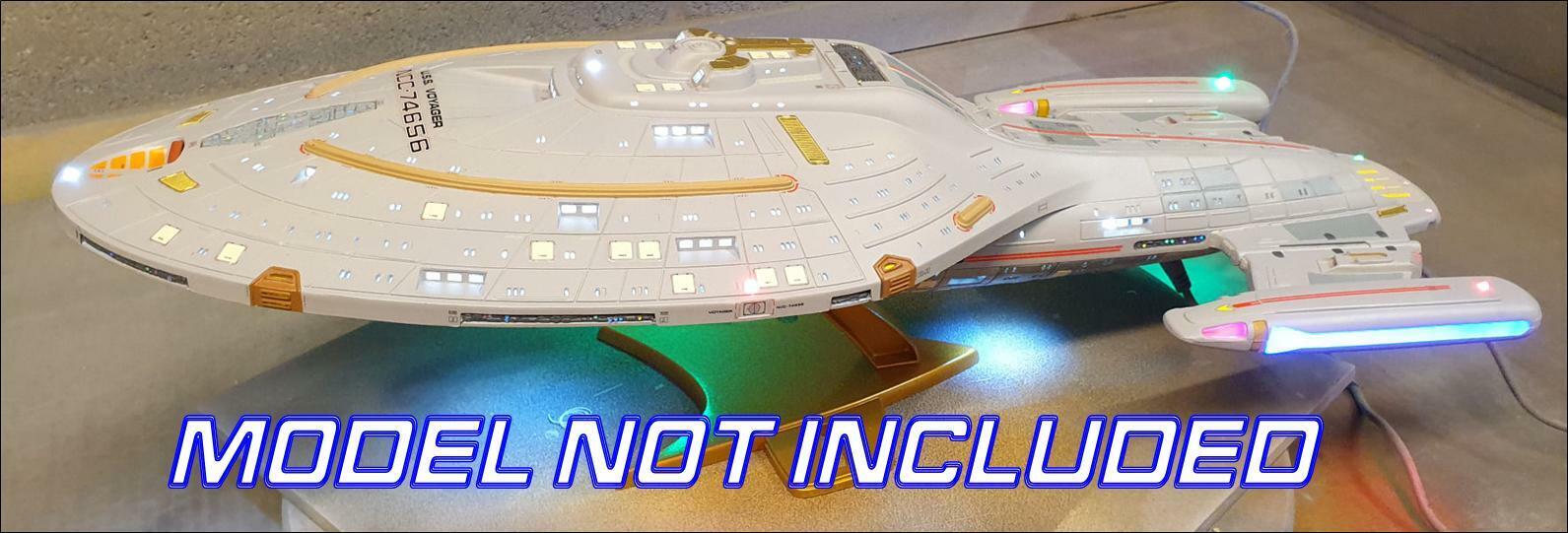 LIGHTING KIT. REVELL 04801/04992 STAR TREK VOYAGER, . NEW. (MODEL NOT INCLUDED)