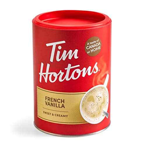 Tim Horton's Instant Cappuccino, French Vanilla, 16 Ounce - Instant Cappuccino - French Vanilla Cappuccino - 454 g (Pack of 1)
