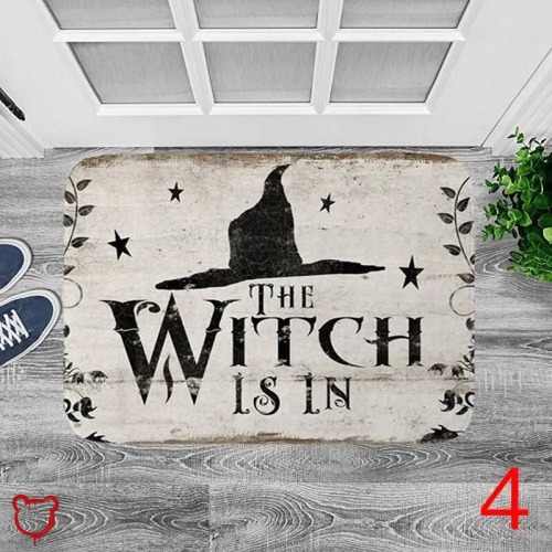 'Wacky Witch Door Mats' - Witch Mat / 15.7x23.6 inch