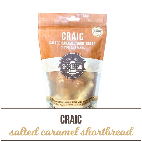 CRAIC Salted Caramel Shortbread Snack - 200g