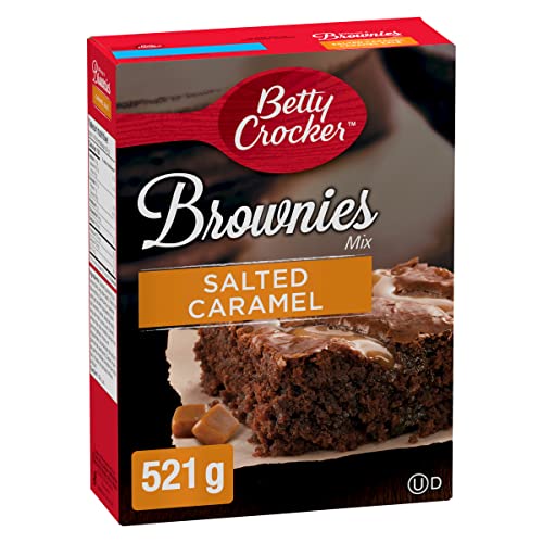 Betty Crocker Brownies Mix Salted Caramel, 521 Grams