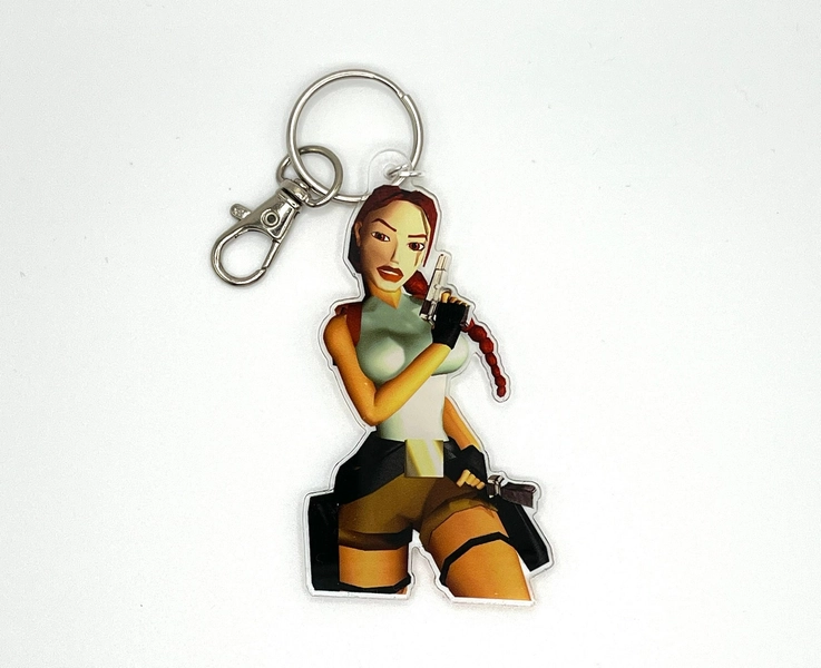 Lara Croft Keychain (Tomb Raider) 