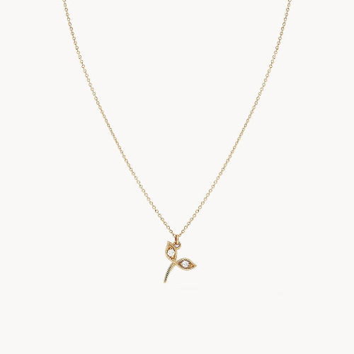 🇨🇦seedling forest necklace