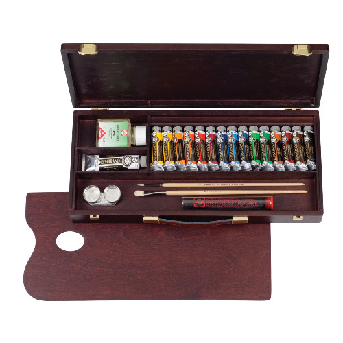 Wood Oil Paint Set 