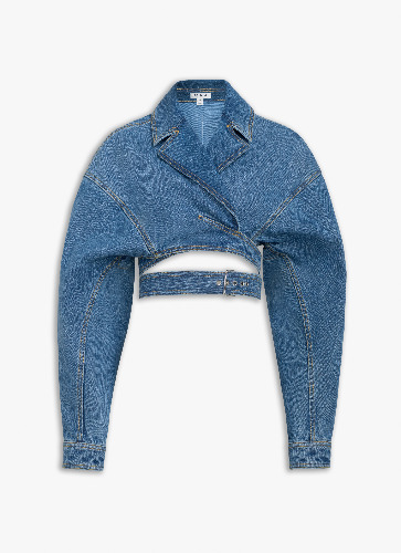 Cropped Denim Jacket