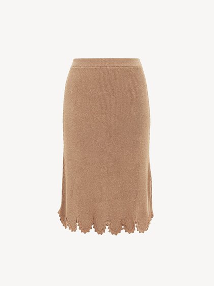Chloé scallop skirt