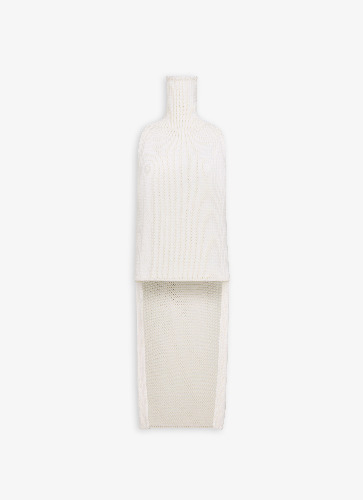 Natural Knit Cape Top