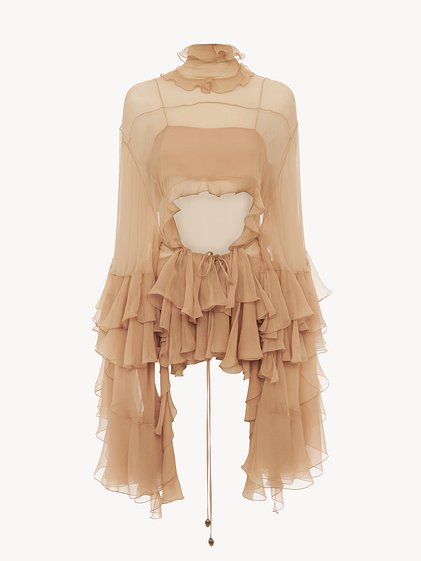 Chloé Fluid silk mousseline