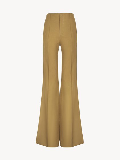 Chloé Flare Pants in Cotton