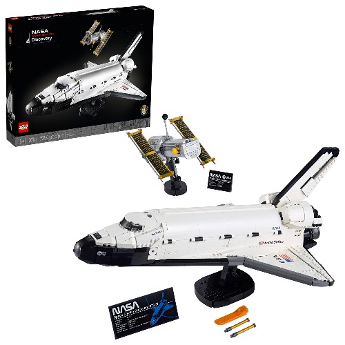 LEGO Icons NASA Space Shuttle Discovery 10283 Building Set for Adults (2354 Pieces) - Frustration-Free Packaging