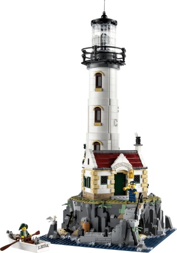 Motorized Lighthouse  21335 | Ideas | Buy online at the Official LEGO® Shop US 